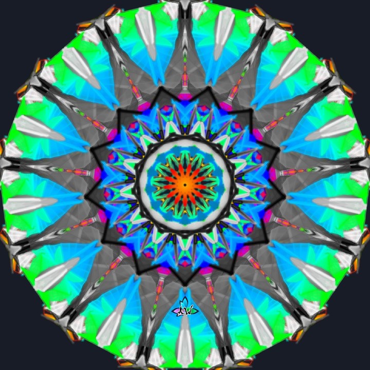 Green Eyed Mandala