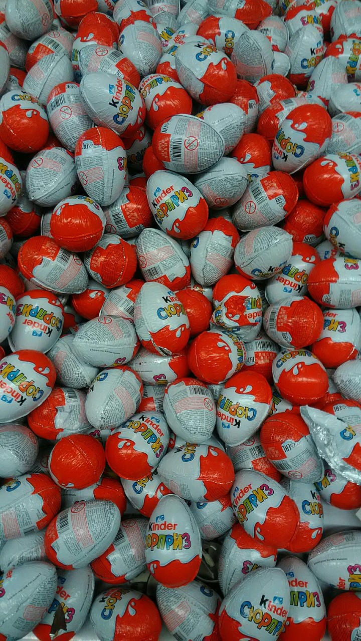 Киндер сорприз всегда дарит радость!