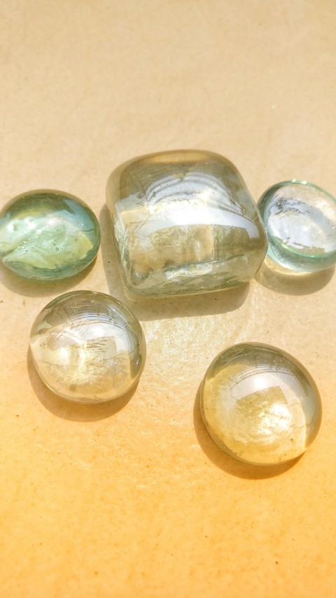 Transparent gems
