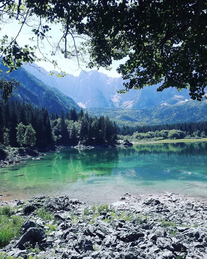 An amazing mountain lake!