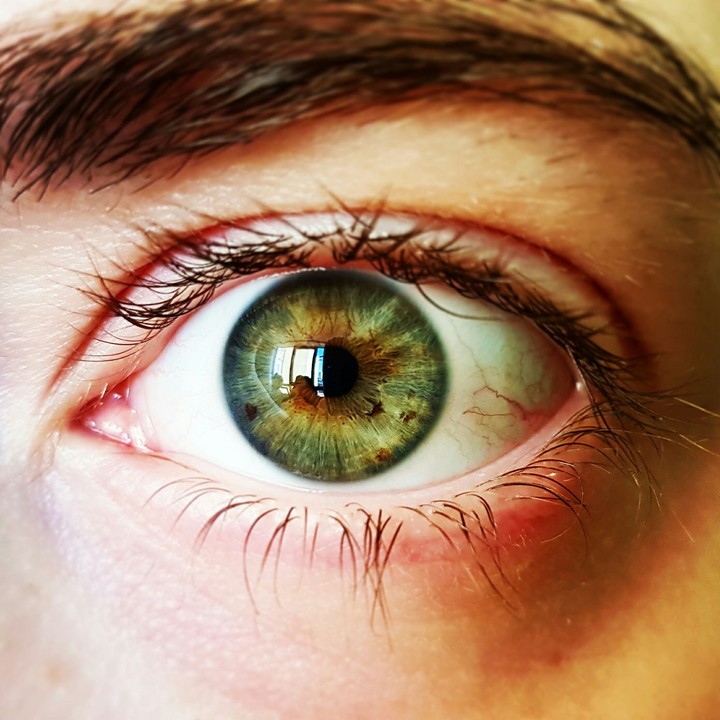 Green eyes