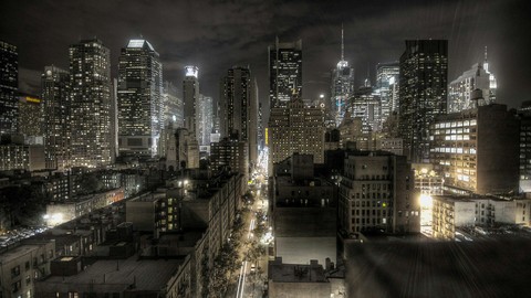 city at night