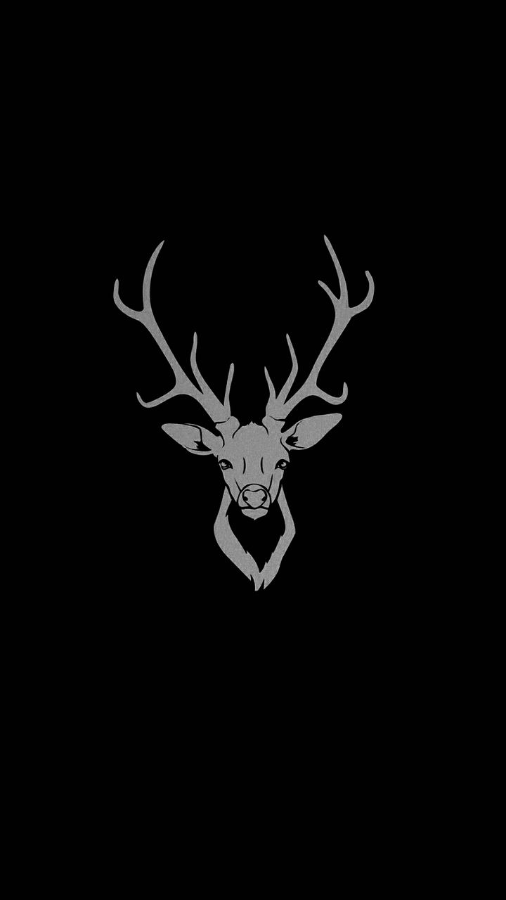 black raindeer