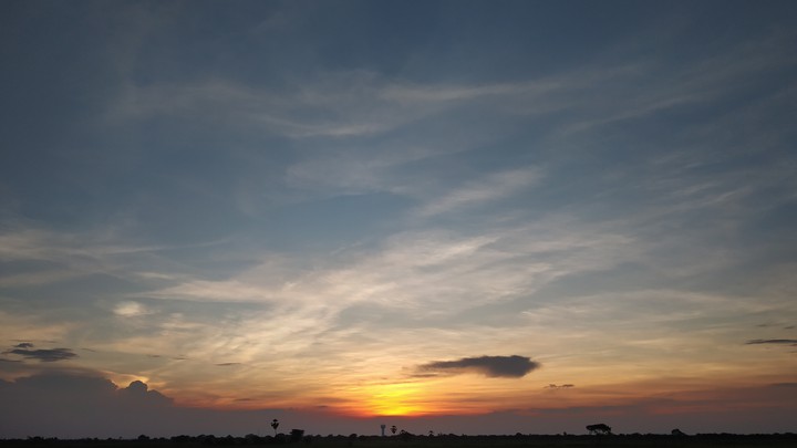 Colourful sky