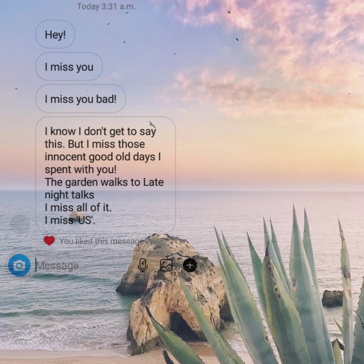 Missing someone
