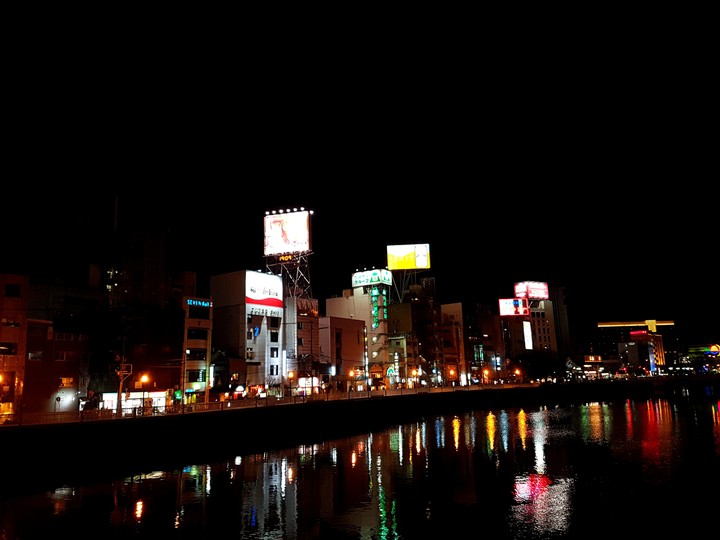 나카스 강 후쿠오카 river Naka in Fukuoka