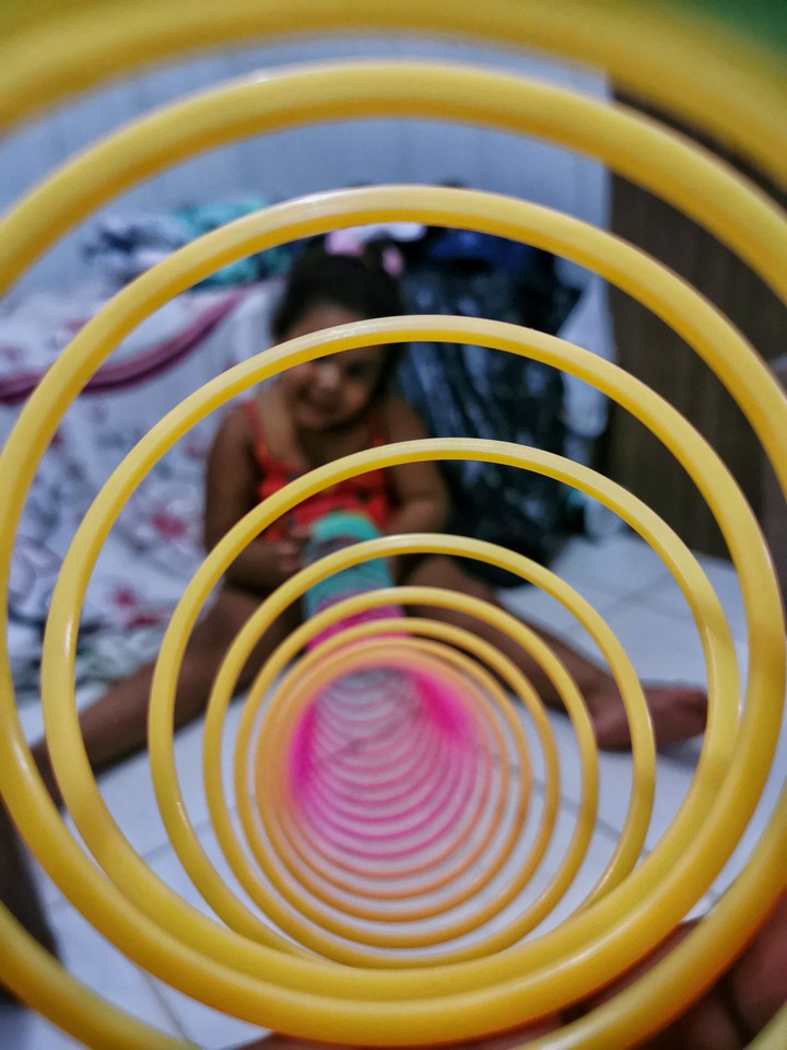 túnel arco íris