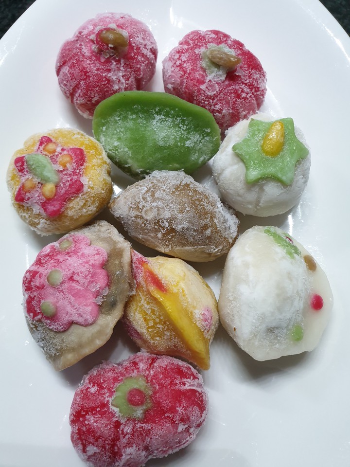 서리 맞은 송편