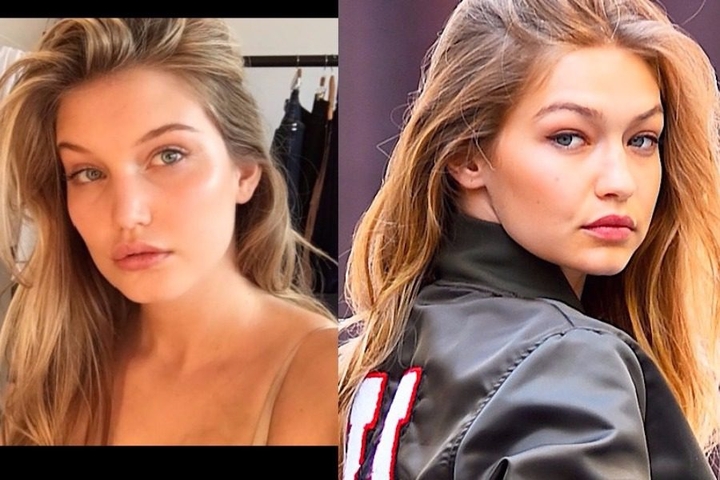 is she gigis sister (just kiddin)