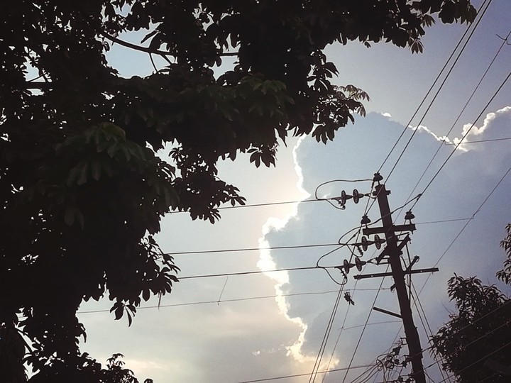 Sunset...