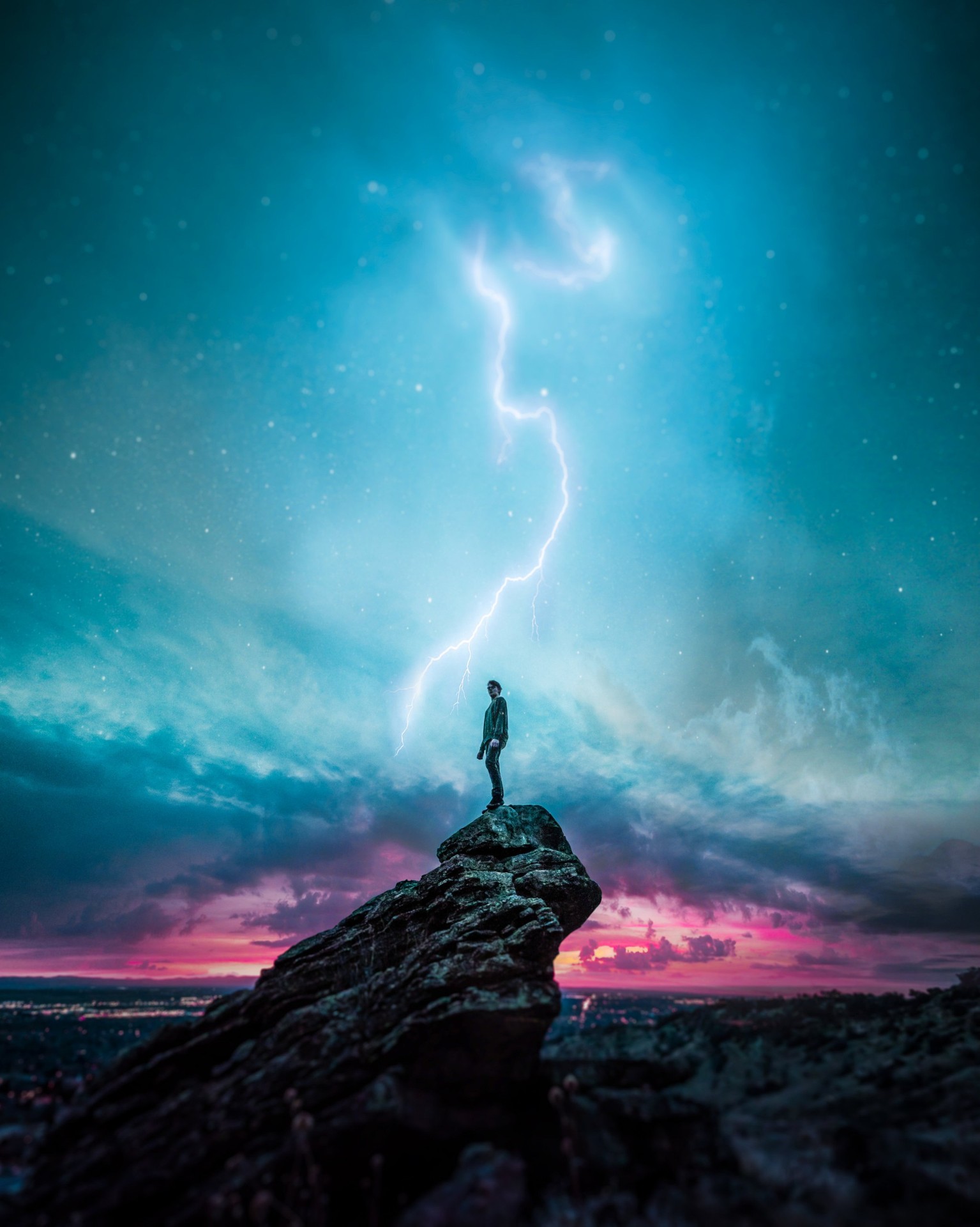 tapety thunderstorm, lightning