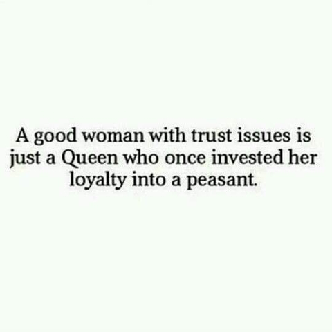 Trust issues