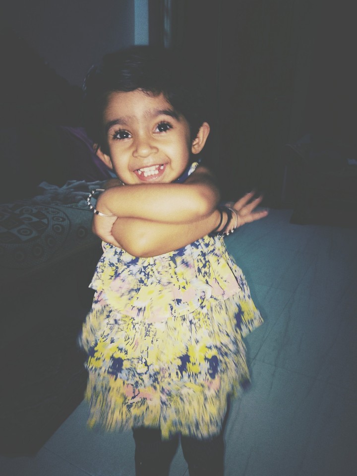 My cute baby