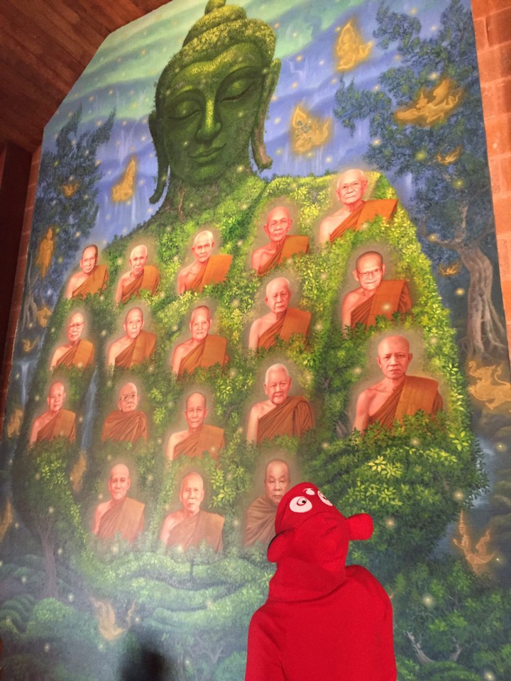 Art, painting, mascot, temple, Loei province