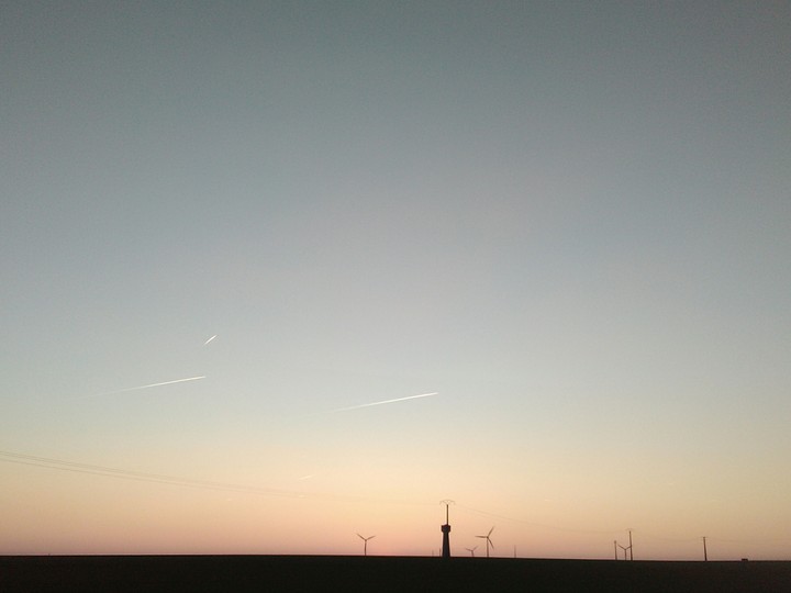 coucher de soleil