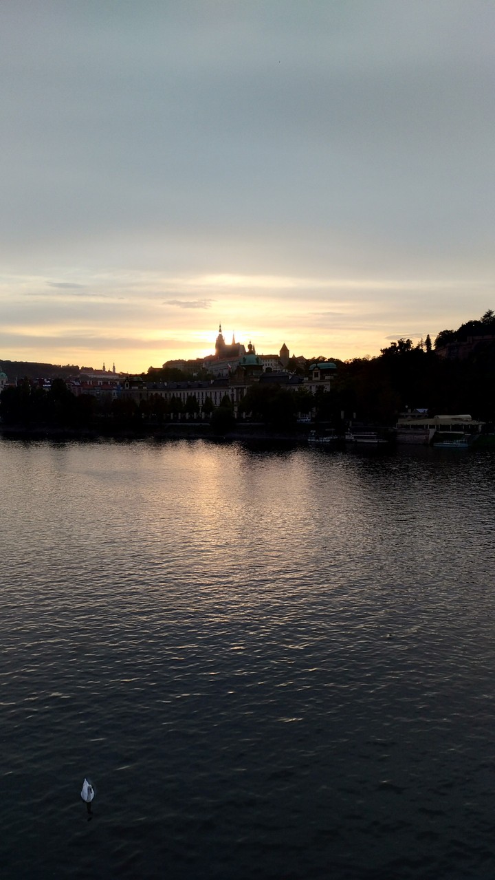 sunset in PRAHA