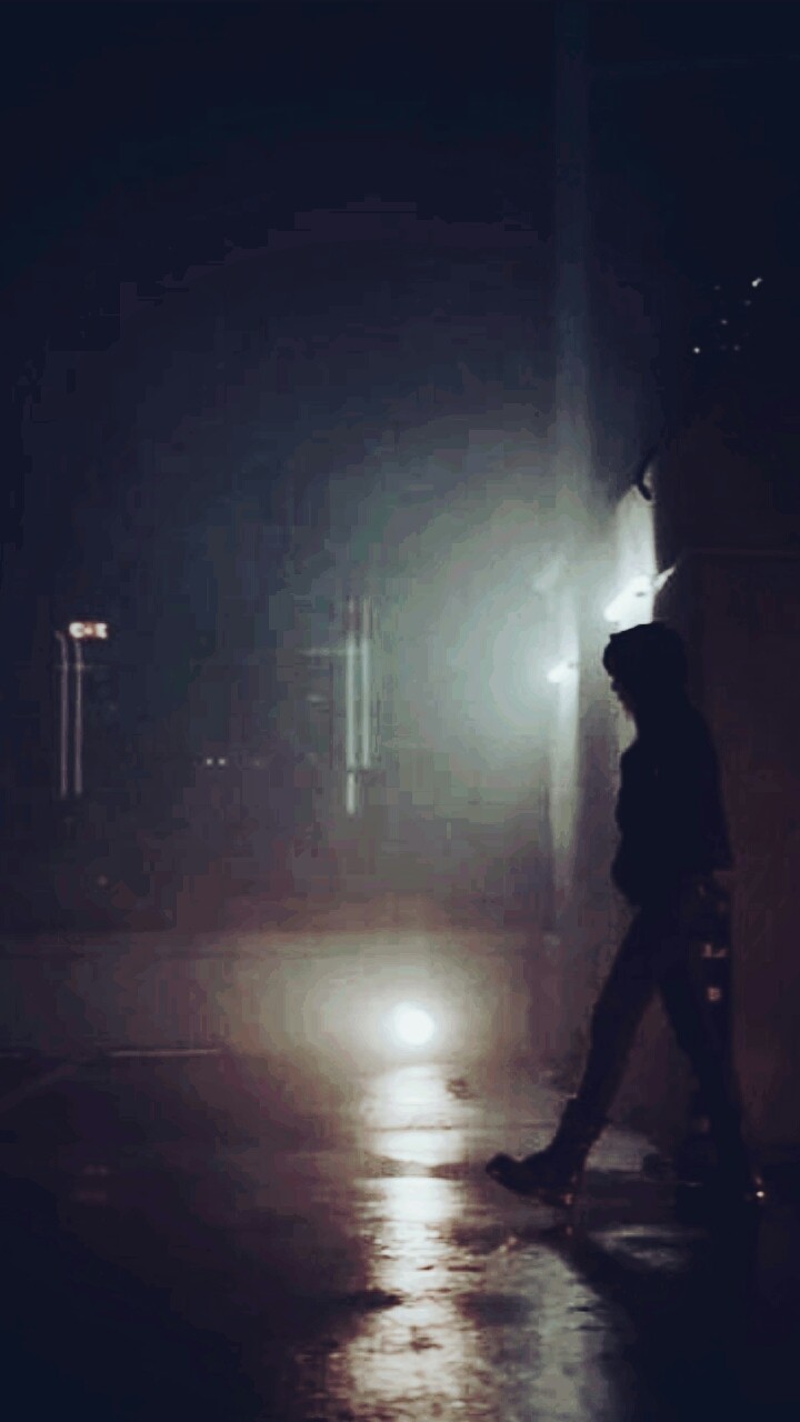 Walking alone