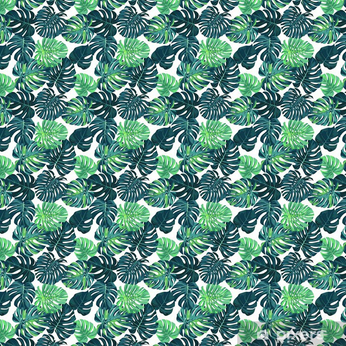 exotic leaves pattern