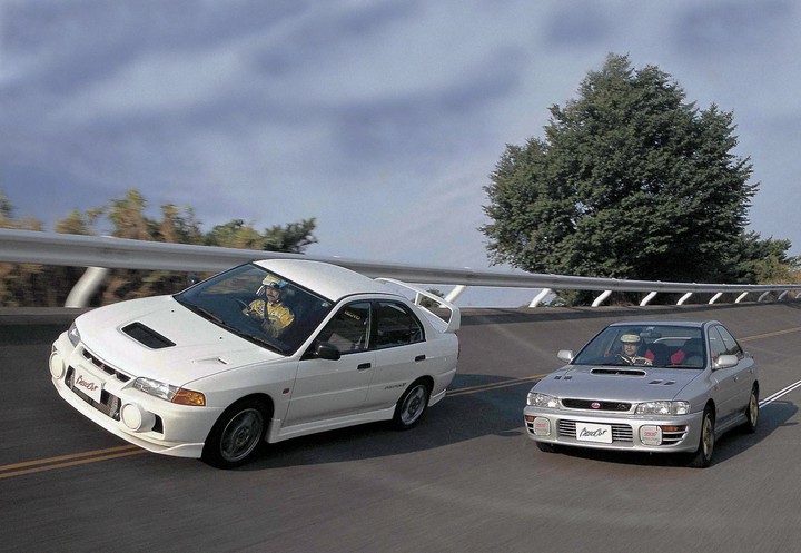 subaru and mitsubishi