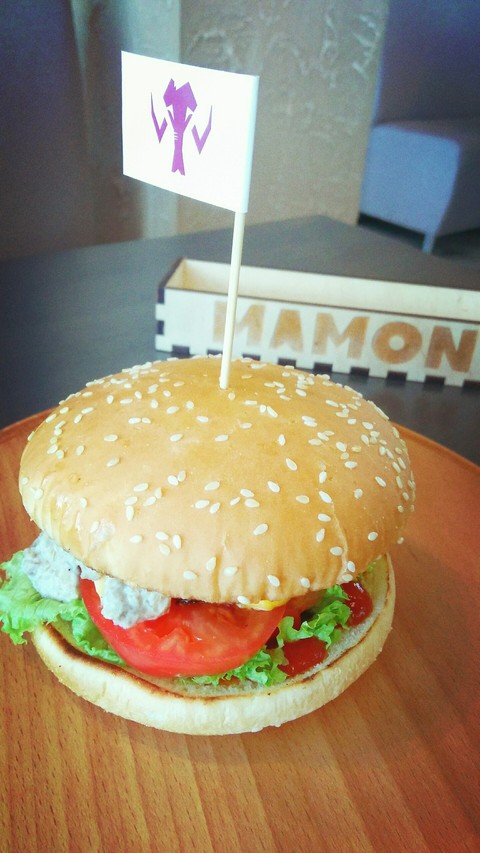 delicious hamburger