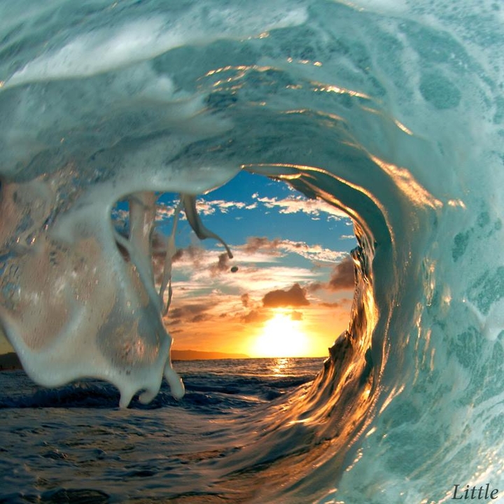 Sun Between Wave