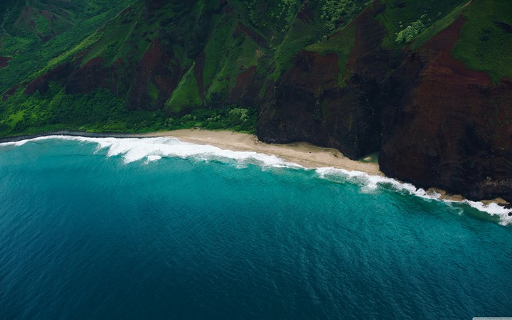 sea and mountain