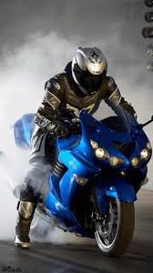 blue bike
