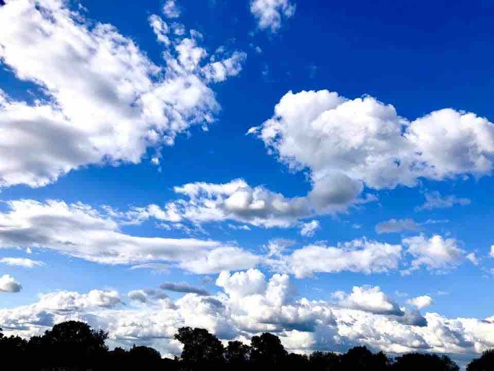 blue sky