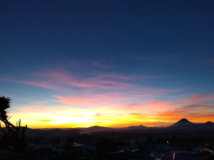 Beautiful sunrise