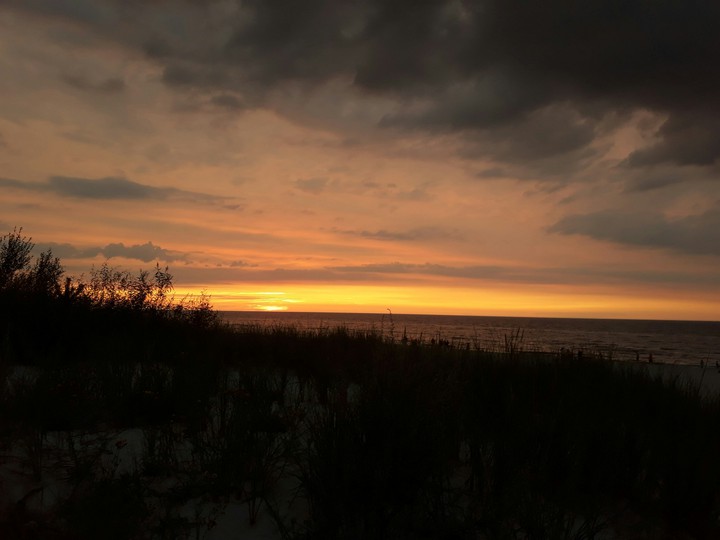 Red sunset
