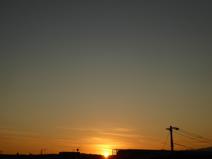夕焼け
