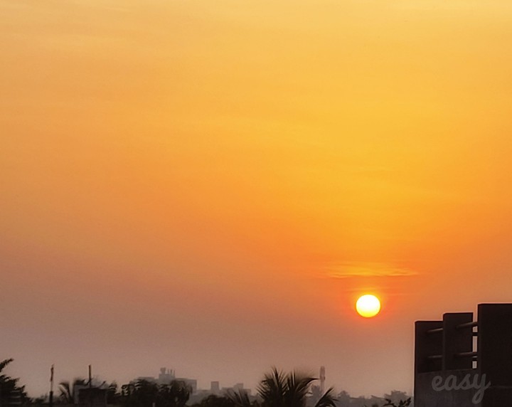 city sunrise