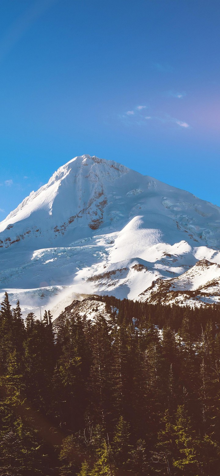 Snow mountain