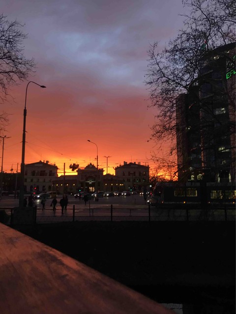 Wroclaw sunset