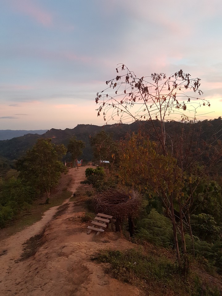 hiking site hills rocky