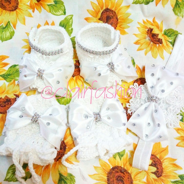 BABY BOOTIES SET MITTEN