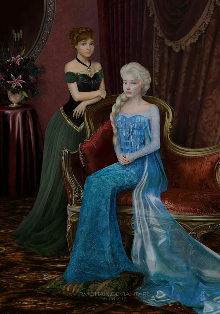 Princess Anna and Queen Elsa