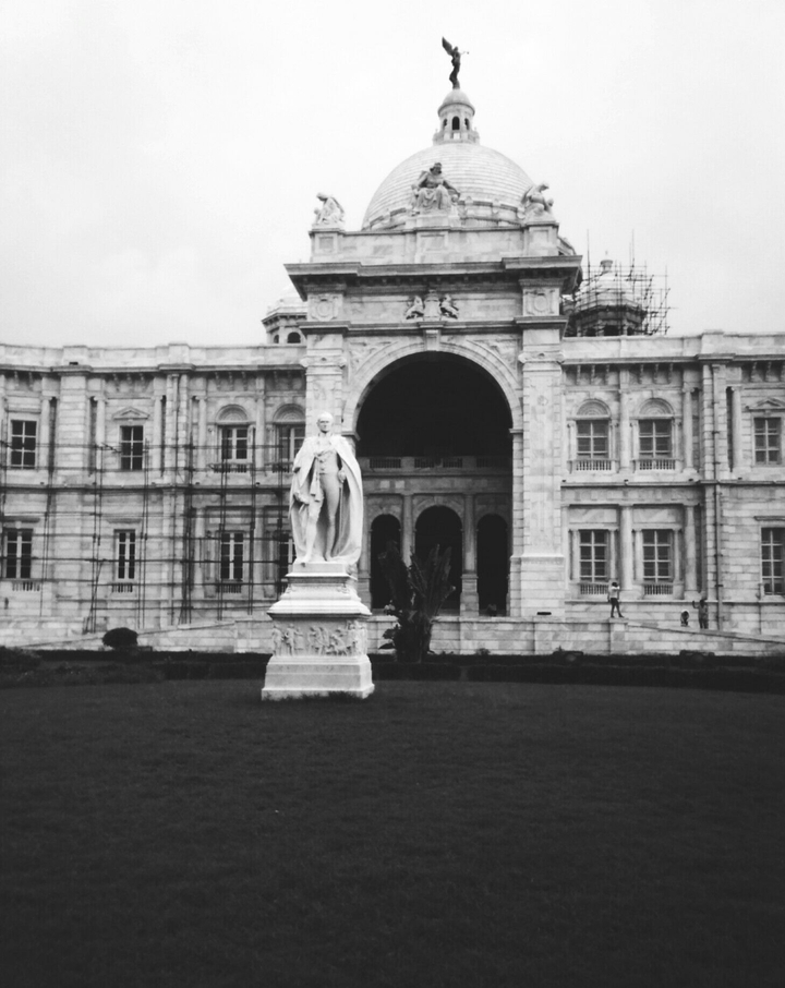 The Victoria Memorial Hall in Kolkata