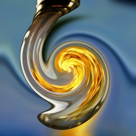 Gold Swirl