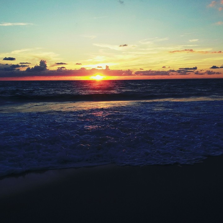 coucher de soleil