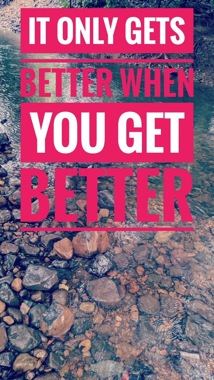 A motivational quote