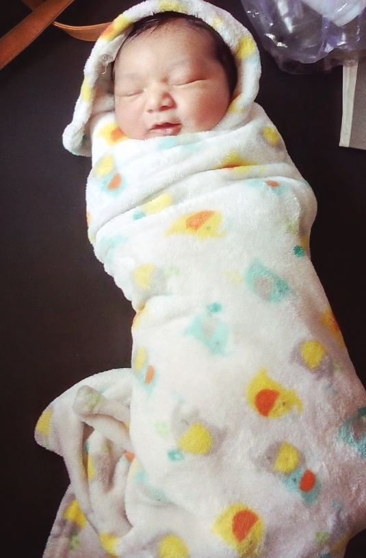 Newly born baby