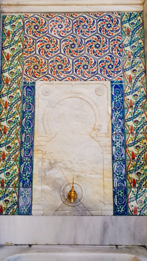 an awesome tap of early Ottoman architecture era in Bursa Tr