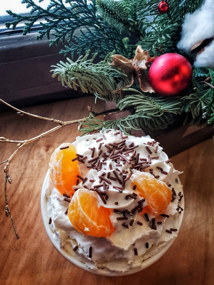 Tasty tangerine coffee