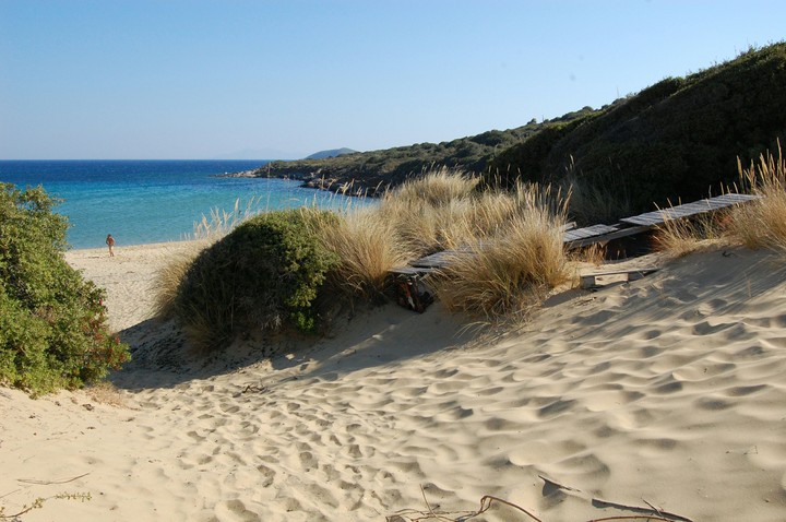 Sandy beach