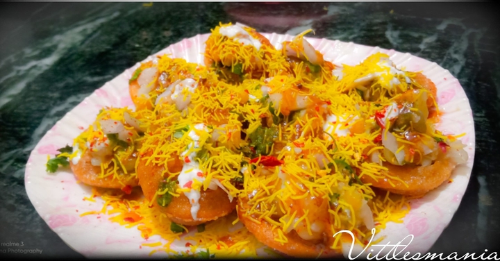 Homemade Sev Puri