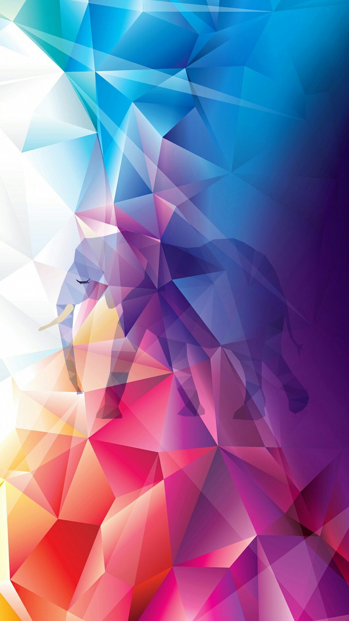 abstract elephant