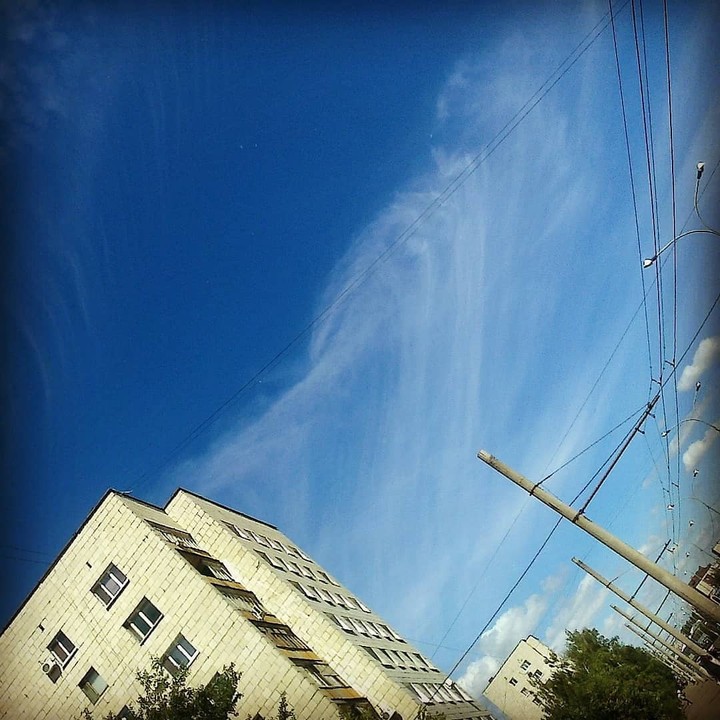 небо