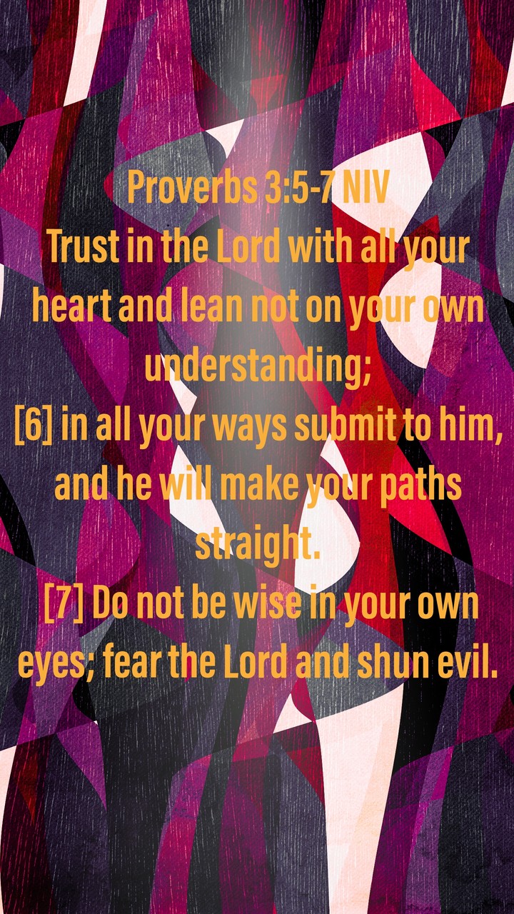 trust in the lord