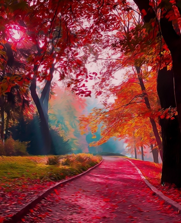 Autumn painting
